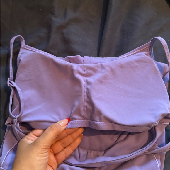 Offline by Aerie Lavender Leggings/Bodysuit - Picture 7 of 9
